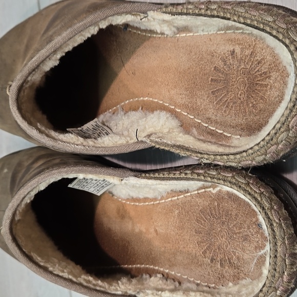 UGG Australia Women's 5135 Leather  Shearling Clogs Mule Clog Sheepskin Shoes 9 - Picture 6 of 10